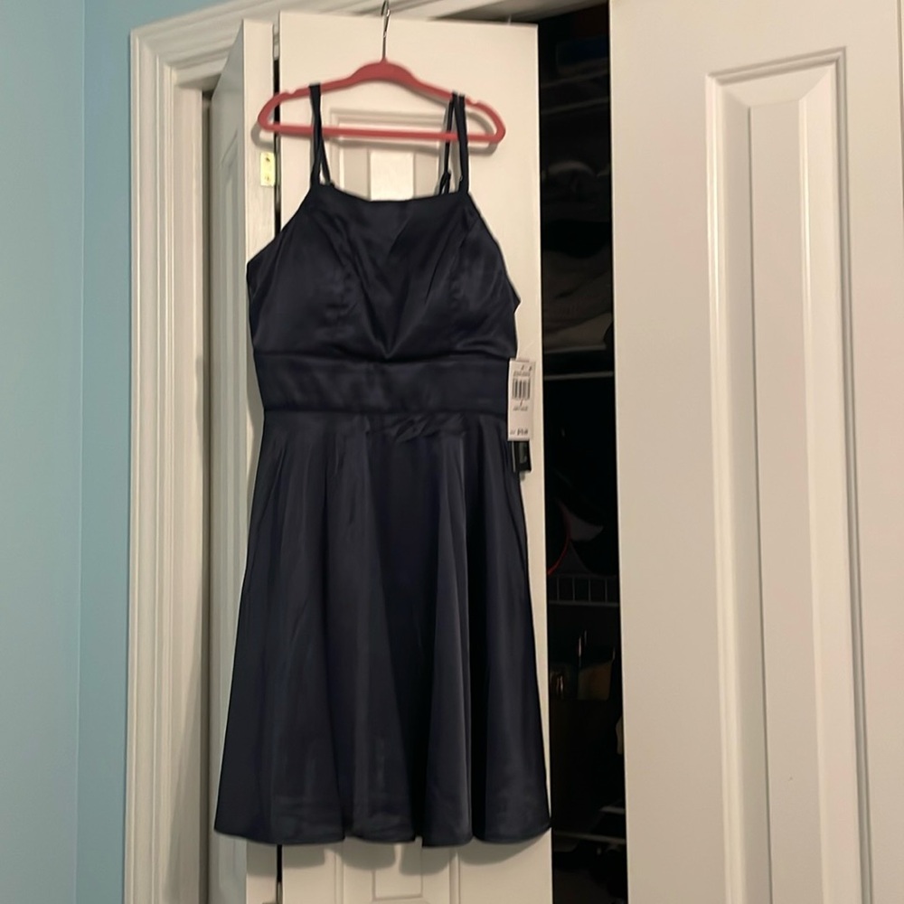 Navy Blue Dress. Size 3. Mini dress.